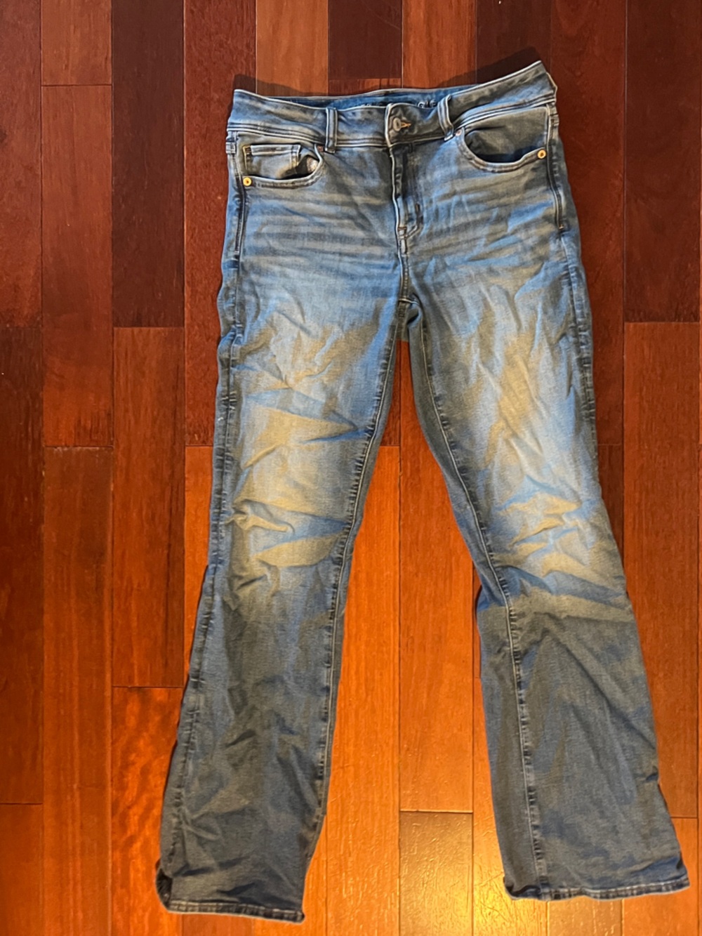 American Eagle Outfitters Women’s Light Blue Boot Cut Jeans